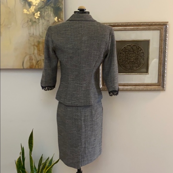 Moda International Suit Jacket+Skirt Sz 4 - Picture 3 of 8